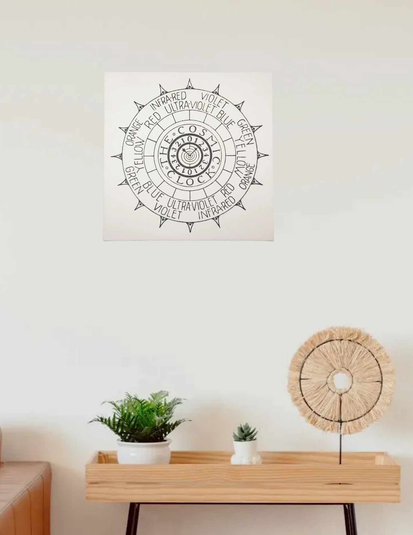 Cosmic Clock Print