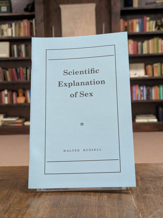 Scientific Explanation of Sex