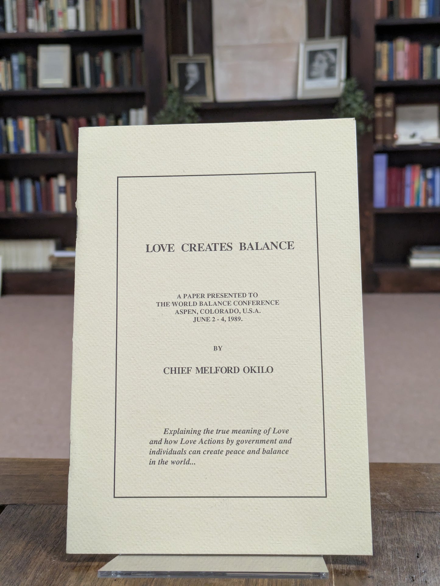 Love Creates Balance